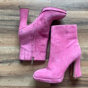 Sam Edelman Jaye Pink Platform Boot